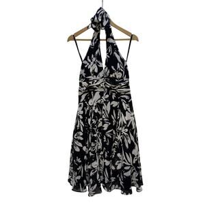 White House Black Market Halter Dress Size 2